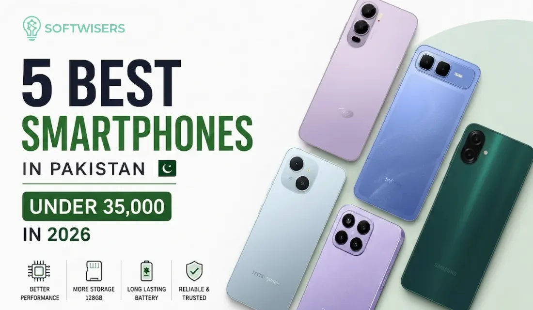 5 Best Smartphones Under 35000 PKR in Pakistan 2026